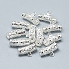 925 Sterling Silver Tube Bails STER-T002-54S-1