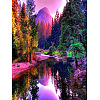 DIY Rectangle Forest River Scenery Theme Diamond Painting Kits PW-WG20335-08-1