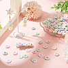 200Pcs 2-Hole Resin Buttons BUTT-TA0001-60A-7