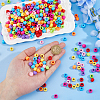400Pcs Acrylic European Beads MACR-DC0001-16-3