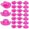 24Pcs Plastic & Iron & Acrylic Fascinator Hat for Doll DIY-PH0035-40-1