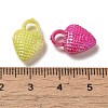 Plating Opaque Acrylic Pendant OACR-E039-60-3