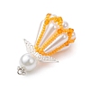 Beaded Angel Charms PALLOY-MZ00435-01-4