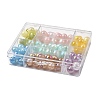 76Pcs Resin UV Reactive Beads RESI-Z041-03-1
