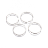 Tarnish Resistant 304 Stainless Steel Saw Cut Open Jump Rings X-STAS-G225-13P-01-1