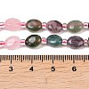 Natural African Turquoise(Jasper) & Rose Quartz & Red Aventurine & Indian Agate & Synthetic Goldstone Beads Strands G-Z135-A08-6