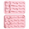 12 Knife and Fork Shaped Silicone Mold ST-CJ0007-24-1
