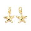 Brass Charms X-KK-G418-22G-2