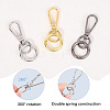 Teardrop Alloy Swivel Clasps PURS-SP0001-03-4