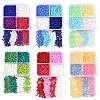 72G 4 Styles Glass Seed Beads SEED-YW0002-77A-5