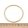 304 Stainless Steel Plain Bangles for Women BJEW-D355-01G-5
