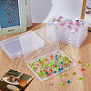 PP Plastic Bead Containers CON-WH0123-10B-4