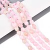 Natural Dyed White Jade Beads Strands G-T142-89H-1