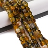 Natural Dragon Veins Agate Beads Strands G-G177-E04-01-2