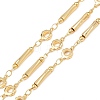 Brass Flower Link Chains CHC-B025-02G-1
