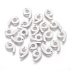 Tarnish Resistant 201 Stainless Steel Charms STAS-F175-01P-9-2