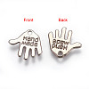 Tibetan Style Alloy Charms LF0073Y-2
