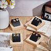 Imitation Leather & Iron Jewelry Earring Display EDIS-WH20002-07B-3