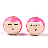 Wood Beads WOOD-WH0120-06D-3