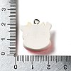 Opaque Resin Pendants RESI-E056-01P-02-3