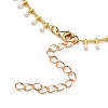 Brass Enamel Pendant Necklaces NJEW-JN03111-02-3