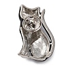 Cat Shaped Alloy Enamel Pins JEWB-Q045-03P-2