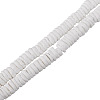 2 Strands Natural White Shell Beads Strands BSHE-TA0001-38-3