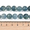Natural Blue Fluorite Beads Strands GG-CBAF158-10mm-4