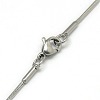 Trendy Unisex 201 Stainless Steel Snake Chain Necklaces X-NJEW-L043-06P-3