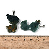 Natural Indian Agate Pendants G-T144-11J-3