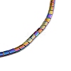 Electroplatesd Synthetic Non-magnetic Hematite Beads Strands G-WH0031-01M-1