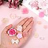 50G Resin Acrylic DIY Accessories Simulation Baroque Style Rose Halo Dyed Mixed Flower DIY Accessories JX581E-3