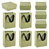3Pcs Square Paper Jewelry Display Cases CON-TA0001-39E-01-3