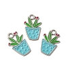 Alloy Enamel Pendants ENAM-G211-01P-5