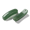 Natural Green Aventurine Connector Charms G-G095-01E-2