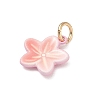 Spray Painted Brass Charms KK-CBAEB58-10A-2
