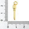 Rack Plating Brass Pendants KK-Z063-30H-G-3