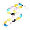 Handmade Resin Link Bracelet & Necklace Set SJEW-JS01205-8