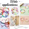800Pcs 2 Styles Eco-Friendly Transparent Acrylic Beads TACR-SP0001-01B-6
