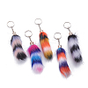 Faux Fur Tail Keychain KEYC-L027-B-1