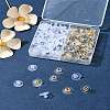 Brass Bullet Clutch Bullet Clutch Earring Backs with Pad KK-FS0001-43-9