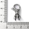 316 Stainless Lobster Claw Clasps STAS-D303-07AS-3