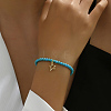 Natural Turquoise Beads Charm Bracelets for Women ET0465-2