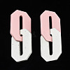 Handmade Polymer Clay Linking Rings LS-CLAY-N010-033-03-2