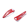 Iron Enamel Snap Hair Clip Findings FIND-WH0110-048B-1