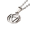 Non-Tarnish Stainless Steel Pendants Necklaces LS-NJEW-K267-01H-P-1