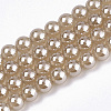 Natural Dyed Agate Beads Strands G-N326-12A-01-1