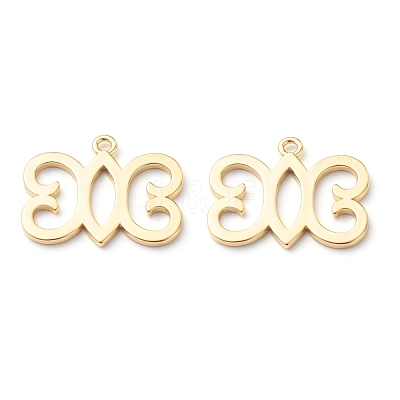 Brass Pendants KK-J278-09G-1