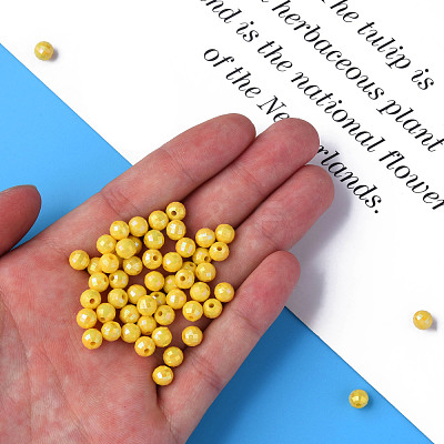 Opaque Acrylic Beads MACR-S371-135-I03-1