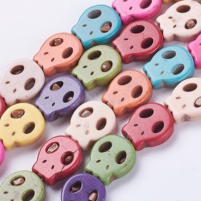 Synthetic Turquoise Beads Strands G-E456-03B-1